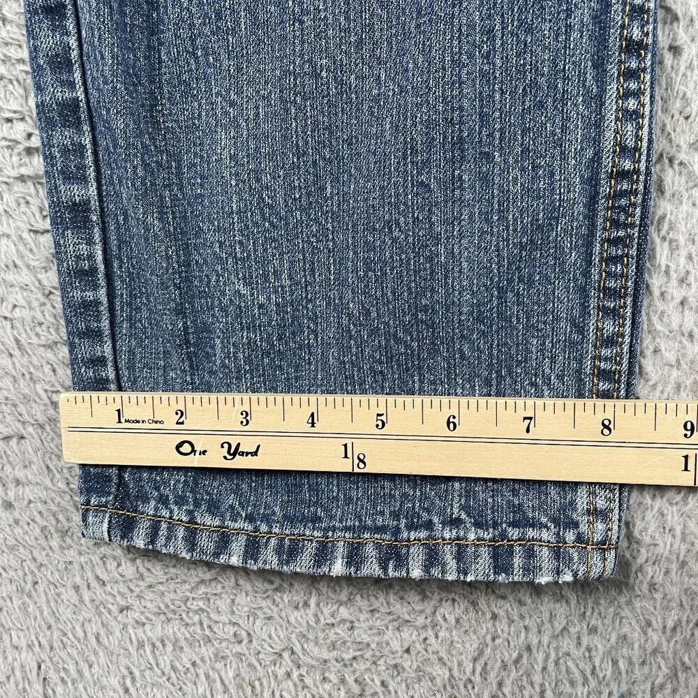 Levis 559 Jeans Mens 38x32 Relaxed Fit Straight Leg Denim Medium Wash Mid‎ Rise
